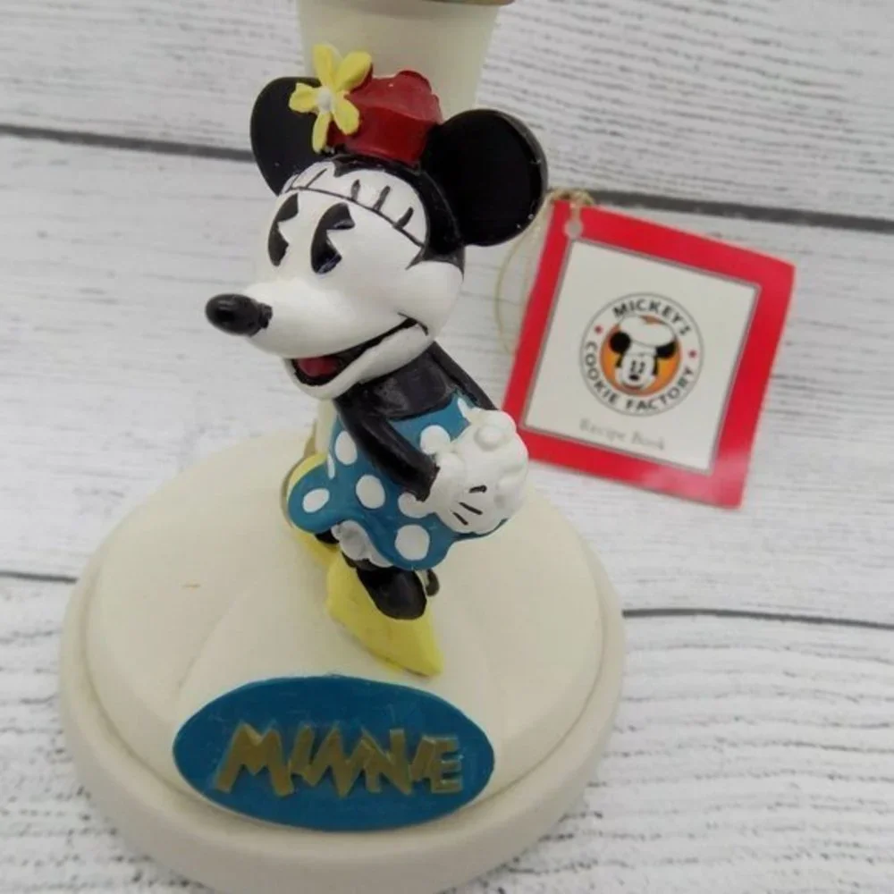 Disney‎ Minnie Mouse Cookie Factory Ceramic Cookie Stamp Mold